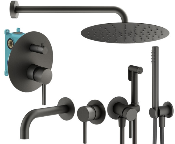 Комплект для душа Plumberia Selection IXO KITZXO18GR210