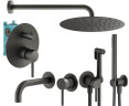 Комплект для душа Plumberia Selection IXO KITZXO18GR210