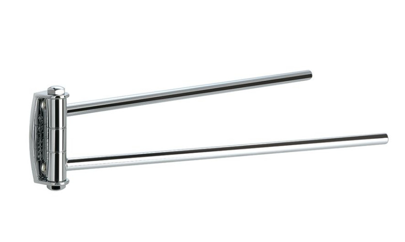 Stil Haus Hashi, полотенцедержатель двойной поворотный, цвет белый матовый