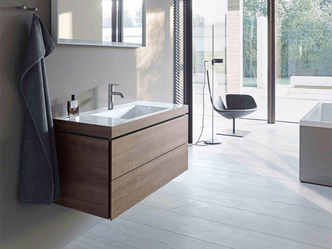 Тумба с раковиной DURAVIT L-CUBE LC6927O5252