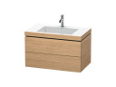 Тумба с раковиной DURAVIT L-CUBE LC6927O5252
