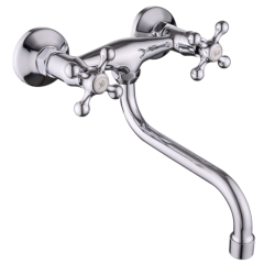 46055 См-ль наст. 2х руч для кухни HANSEN (10/1шт)