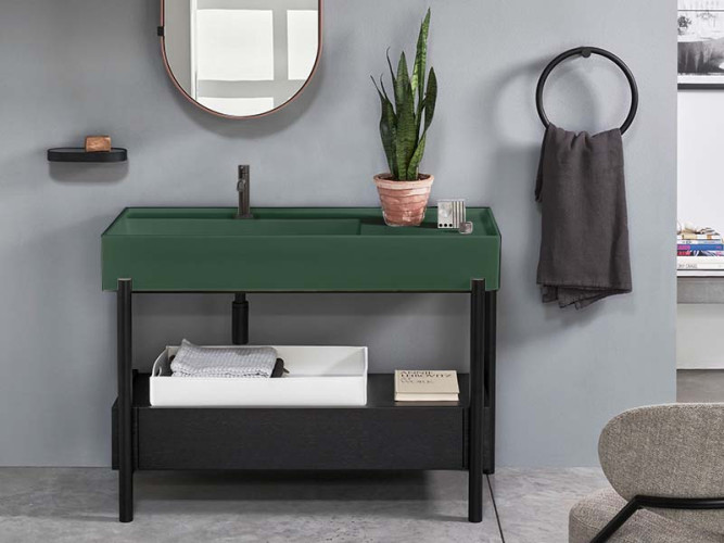 Раковина накладная / подвесная CIELO PLINIO PNLA115 AL