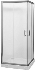 Душевой уголок Aquanet Alfa Cube 100x100-12, прозрачное стекло