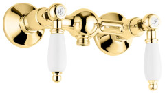 Emmevi Deco Ceramic, смеситель для душа, цвет золото