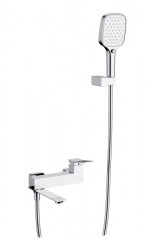 05132 Смеситель од. для ванны кор. (ХРОМ)  GANZER  (8/1шт)