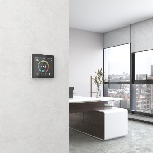 Умный сенсорный терморегулятор с LCD дисплеем белый W1851101