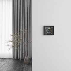 Умный сенсорный терморегулятор с LCD дисплеем белый W1851101