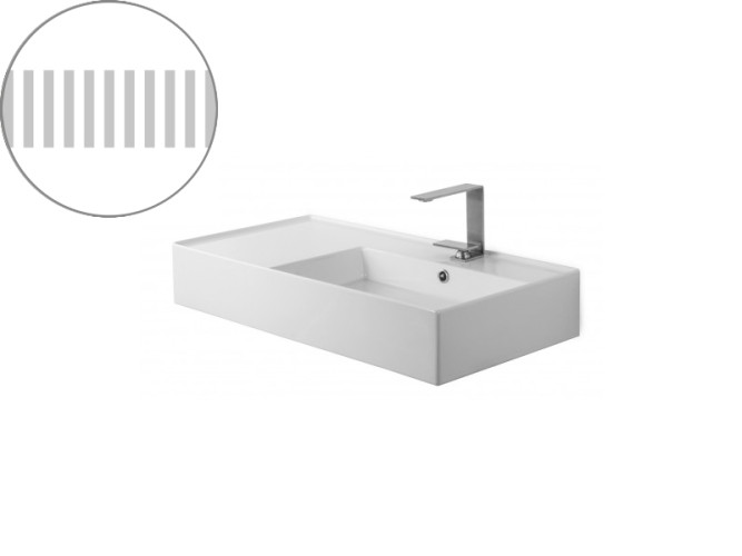 Раковина накладная/ подвесная Scarabeo TEOREMA 2.0 5118/RENT