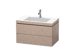 Тумба с раковиной DURAVIT L-CUBE LC6927O1111