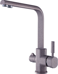 16034-A Смеситель (БЕЖ ПЕСОЧ) с фильт &quot;GANZER&quot;  (10/1шт)