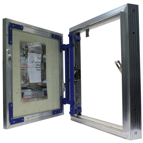 Люк под плитку Люкер AL-KR 50/40 (в/ш) размер дверцы 45/35