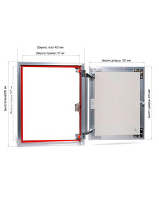 Люк под плитку ПРАКТИКА ЕВРОФОРМАТ АТР 40/50 (ш/в)