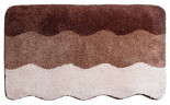 Batex Swing, односторонний прямоугольный коврик из 100% полиакрила, размер 60х100 см, цвет коричневый
