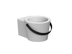 Раковина накладная или подвесная Scarabeo BUCKET 8804NS