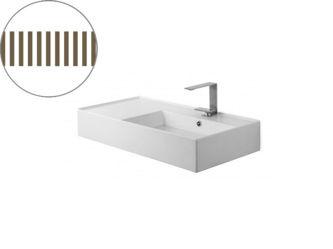 Раковина накладная/ подвесная Scarabeo TEOREMA 2.0 5118/REM
