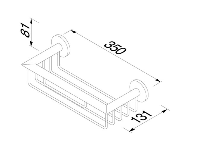 Подвесная сетка-мыльница GEESA NEMOX 916514-07-30