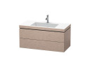 Тумба с раковиной DURAVIT L-CUBE LC6928O1111