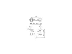 Кран для раковины MAMOLI ALFA-BETA 70520000A021