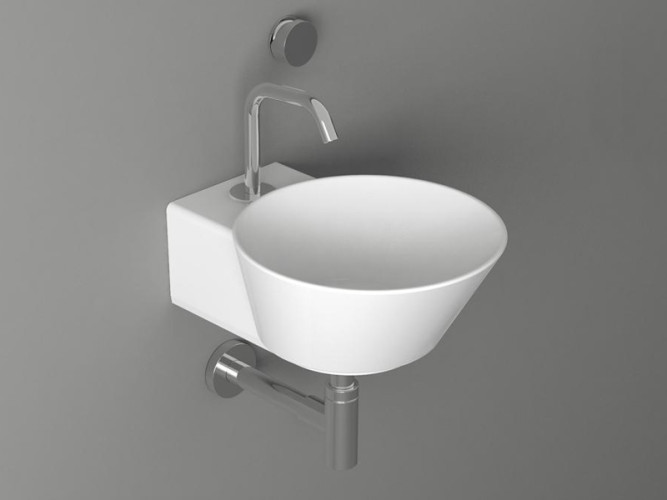 Раковина накладная/подвесная SIMAS WAVE WA 05