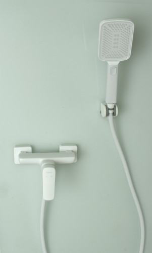 073561-F Смеситель од. для душа (БЕЛЫЙ) ViEiR (10/1шт)