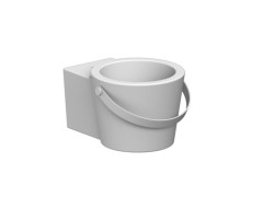 Раковина накладная или подвесная Scarabeo BUCKET 8804BS