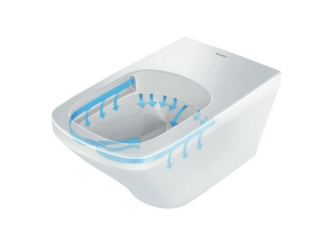 Унитаз подвесной безободковый DURAVIT DSTYLE 2542590000