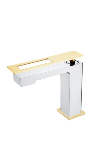 Смеситель Q для умыв. низ. ChromeGold_Комплект