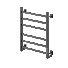 Полотенцесушитель Электрич.кабельный Ника STEP-1 60/40 RAL9005 черный матовый U