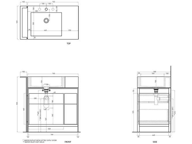 Раковина накладная CIELO NARCISO NALAMDX CA