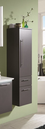 Puris Vuelta, средний шкаф (1 дверь, 2 ящика) 300 мм правый, цвет дуб песочный