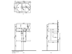 Столешница CIELO LES PETITES LPPIO46 BA