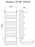 Полотенцесушитель Ника CURVE ЛZ ВП 100/40