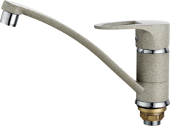 10022-A Смеситель (СВЕТЛО-БЕЖЕВЫ ) для кухни &quot;GANZER&quot;