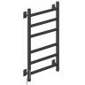 Полотенцесушитель Электрич.кабельный Ника STEP-1 60/40 RAL9005 черный матовый левый тэн