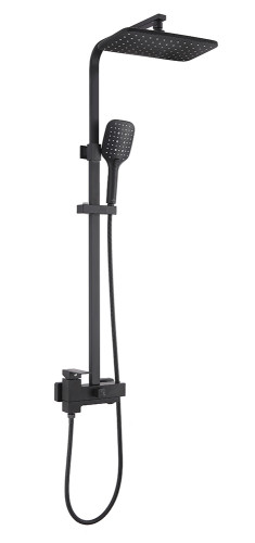 393562-C Душевая система (ЧЕРНЫЙ) ViEiR (5/1шт)