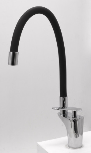 333521-2C См-ль од. для кухни с гибким из. (хром, из. чер.) ViEiR (10/1шт)