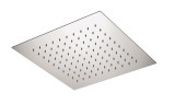 Daniel, квадратная потолочная душевая головка 34х34 см, 1 режим: дождь, цвет хром