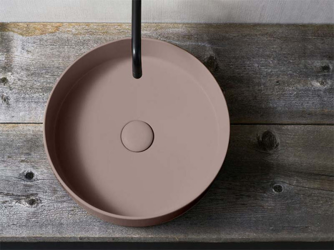 Выпуск для раковины с керамической накладкой CIELO SHUI PIL01 CP