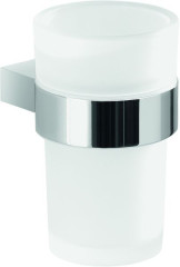 Gedy Canarie, настенный стеклянный стакан, цвет хром