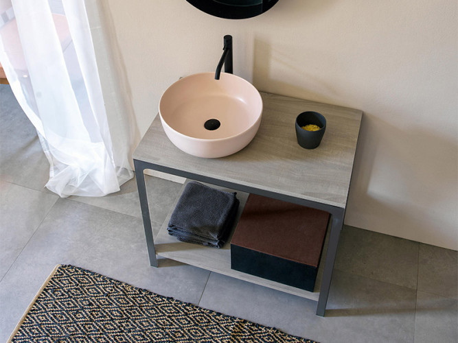 Консоль для умывальника Scarabeo ABLE 2401/GRG/96