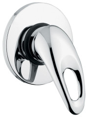 Внутристенный смеситель Luxor, цвет хром