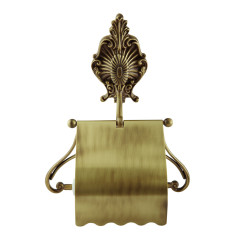 Бумагодержатель закрытый (с крышкой), бронза Migliore Elisabetta