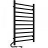 Полотенцесушитель с/т Laris Феличия ЧКЧ П10 400/700 левый тэн черный 73207594 (-)
