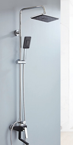 333562-C Душевая система (чер./хром) ViEiR (4/1шт)