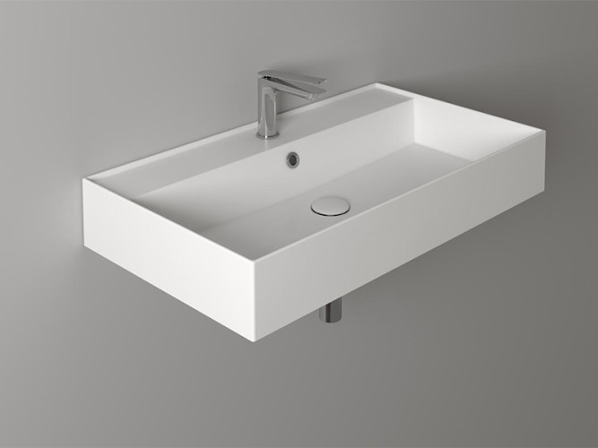 Раковина подвесная или накладная SIMAS AGILE AG 81 bia