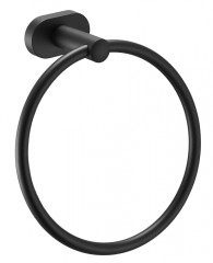 5111-C Полотенцедержатель кольцевой  (ЧЕРНЫЙ) ViEiR  (40/1шт)