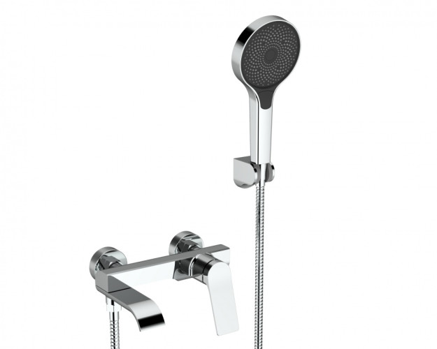 343531 Смеситель од. для ванны кор. (ХРОМ) ViEiR (8/1шт)