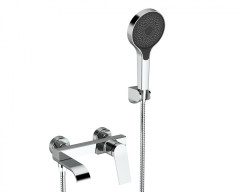 343531 Смеситель од. для ванны кор. (ХРОМ) ViEiR (8/1шт)