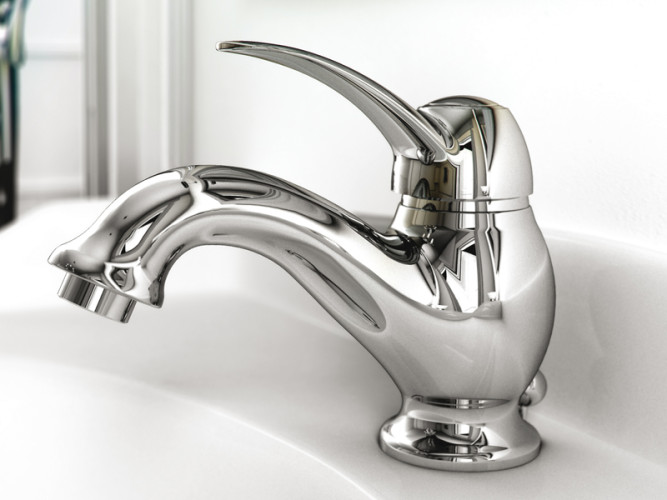 Смеситель для раковины FIMA CARLO FRATTINI LAMP F3301CR